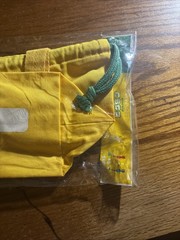 Rare Pikmin Nintendo GameCube Japan 2001 Felt Cotton String Bag TAKEYA Sealed