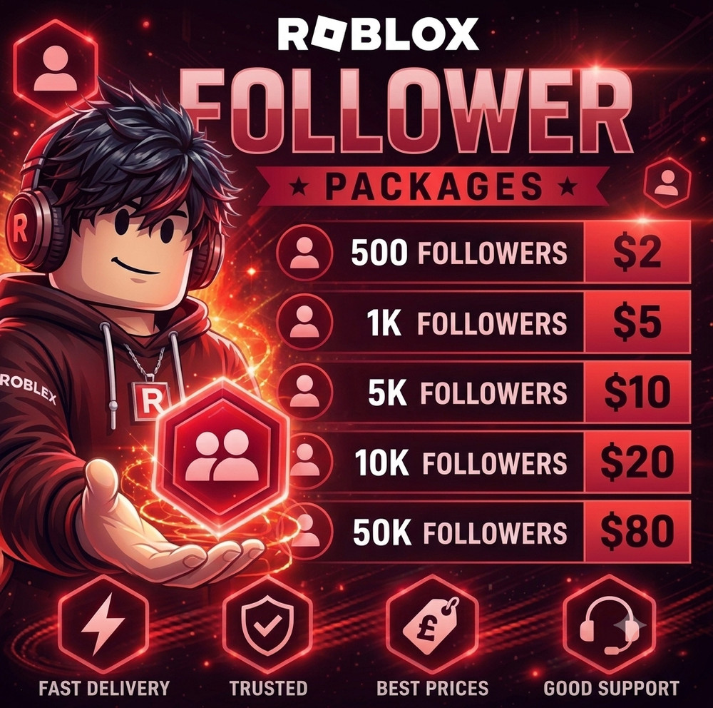 25K roblox followers please send the user and the delivery code instantly