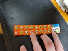 Daisy Super Mario Wonderball Coin Nintendo Frankford Candy NIP Collectible S4