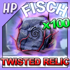 x100 TWISTED RELIC – Fisch [⚡FASTEST DELIVERY⚡] fish/cs/coins/cosmic/exalted/rod