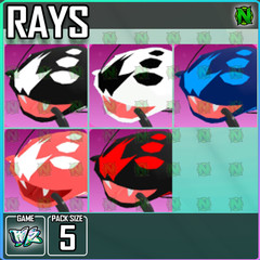 Roblox World Zero WZ – 5 PACK – MOUNTS – RAYS