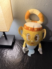 Cuphead Legendary Chalice Plush 12” Funko Plushie Pre Owned