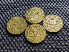 Nintendo Super Mario Coin Kart 8 Deluxe Switch Medal Rare Promo FULL SET ALBUM