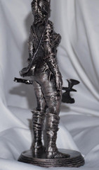 Baldur’s Gate 3 – Karlach Statue Antique Coloring | Art Piece | Tabletop