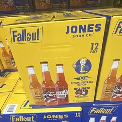 Jones Soda Co. Fallout Official Beverage Ration 12 Pack Vault Boy