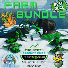 🦖 MONSTER Top Stats Farm Pack Ark Survival Ascended PvE PC/XBOX/PS Best Deal