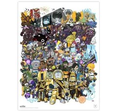 Destiny 2 6th Birthday 2020 Familiar Faces Art Poster – Official Bungie Halo Dev