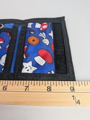 Avon Super Mario Bros. Lenticular Hologram Wallet Nintendo NES Trifold 1990’s