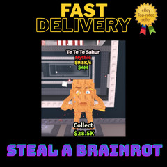 Roblox | Steal A Brainrot | Rebirth 8-16 Brainrots [24hrs Delivery]