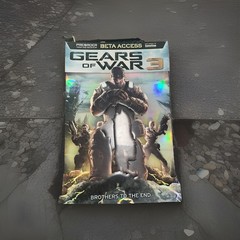 2011 Gears Of War 3 Store Display/Standee Cardboard!