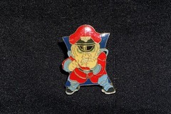 Vintage 90’s Capcom Official Street Fighter II Alpha Zero Pin M Bison
