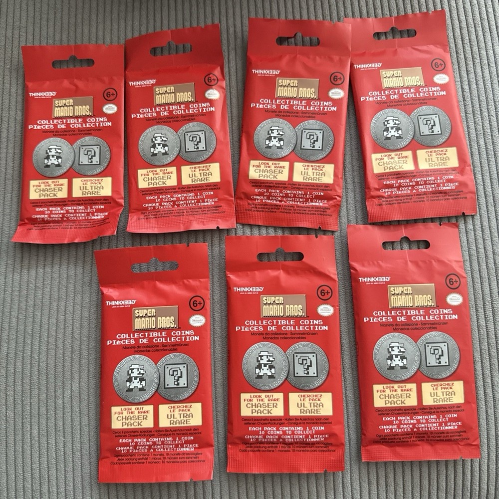 Super Mario Bros Collectible Coin Thinkgeek Nintendo – NEW
