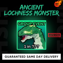 Roblox Fish It Ancient Lochness Monster Secret 1/3M