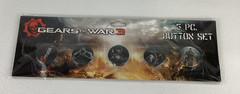 Gears Of War 3 Video Game 5 Button Set 2011 Epic Neca Collectible Pins New