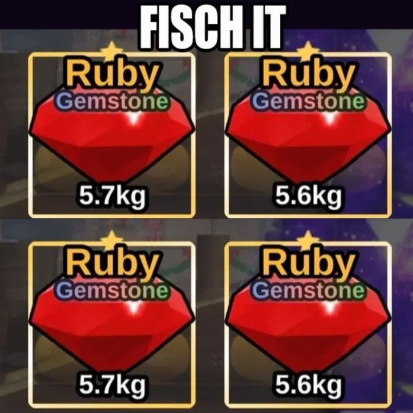 [FISH IT] | Ruby Gemstone Mutation