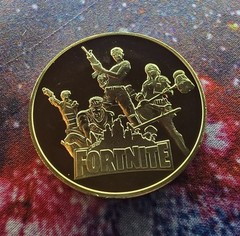 Fortnite Collector Gold Color Metal Coin