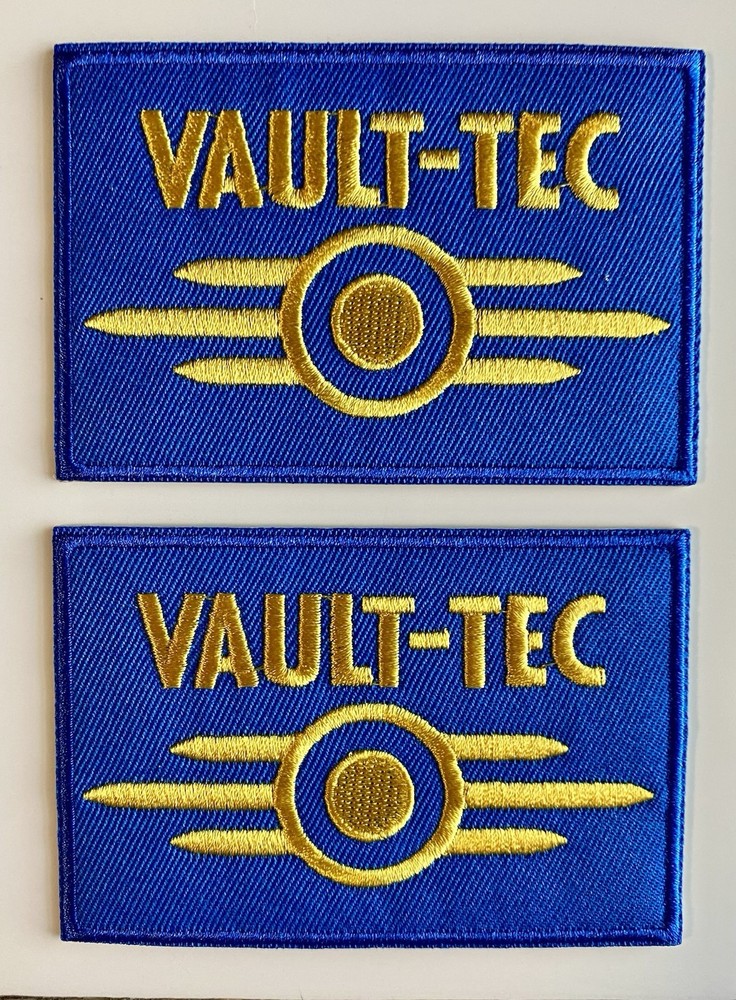 FALLOUT VAULT-TEC JUMPSUIT PATCH (Vault-Tec Blue) Game Memorabilia-Prop-Replica