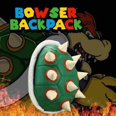 Super Mario Bros Bowser Green Turtle Shell Backpack Nintendo Licensed NEW