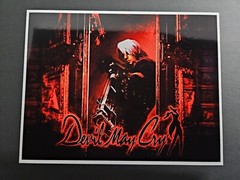 Devil May Cry 1 (Dante) Playstation 2 PS2 Game Art Print Glossy Small Poster (B)