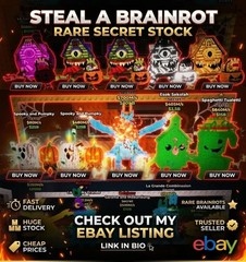 [🟢ONLINE] | Reinito Slighto 140M/S | Steal a Brainrot | ⚠️More Brainrots on my