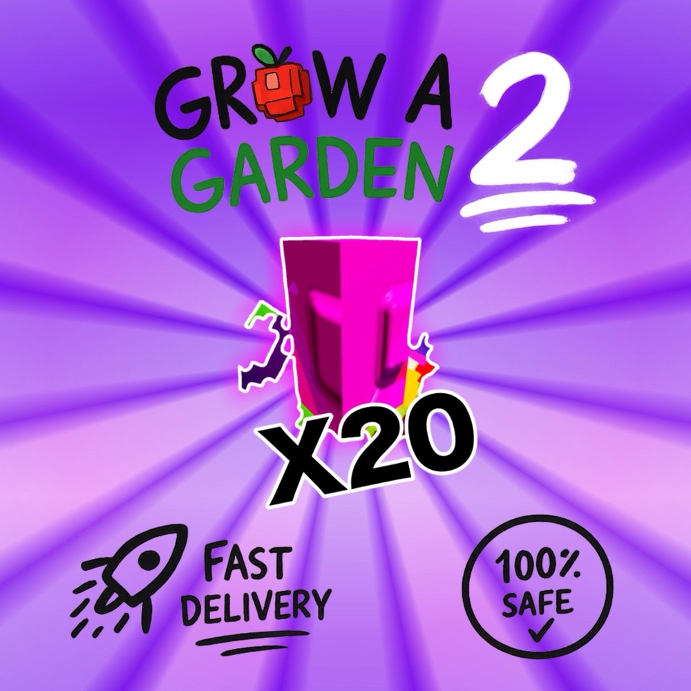Rainbow seeds Grow a Garden 2 – GAG2 – x20 – Fast Delivery In-Game Item/Service
