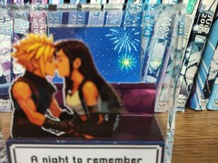 Final Fantasy Cloud Tifa Kiss DATE Handmade Diorama – Gameboy Gaming Cube-Fanart