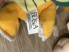 BD&A Nintendo 64 Bowser & Diddy Kong 3” Plush Beanbag Clip On Keychain 1997
