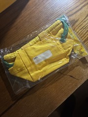 Rare Pikmin Nintendo GameCube Japan 2001 Felt Cotton String Bag TAKEYA Sealed