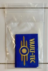 FALLOUT VAULT-TEC JUMPSUIT PATCH (Vault-Tec Blue) Game Memorabilia-Prop-Replica