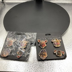 Five Nights at Freddy’s Sister Location Lapel Pins Bioworld 8 Pin Set (New)