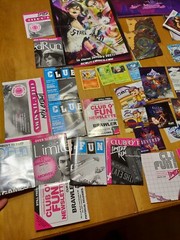 BIG LOT Various Video Gaming Material Limited Run Playasia Stickers Cards Poster