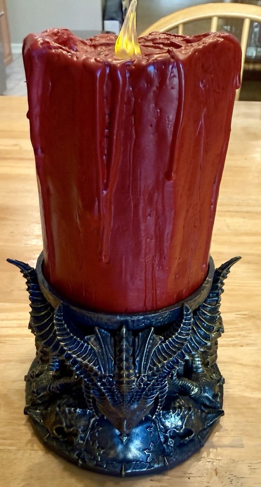 Diablo IV Collector’s Edition Candle of Creation Electric Candle Lilith Inarius