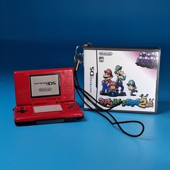 (Prize) 2006 Banpresto Nintendo DS / Mario Luigi RPG 2×2 Game Case Twin Strap