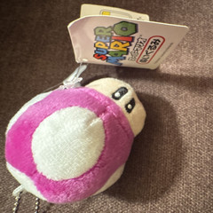 Nintendo Super Mario Super Mushroom Plush Doll Keychain – Super Mario Series