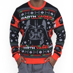 RARE Geeknet Star Wars Vader Holiday Sweater (Size:L) GameStop Exclusive *NEW*
