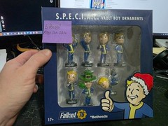 Fallout 76 S.P.E.C.I.A.L. Vault Boy Ornaments