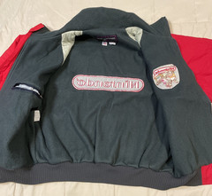 RARE!!! 90s Red Employee Coat SNES Nintendo Donkey Kong Diddy’s Quest Mens M N64