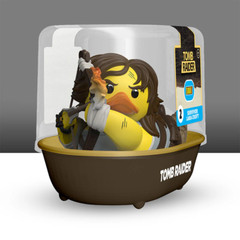 TUBBZ 1st EDITION Tomb Raider Classic Lara Croft Survival Duck Figure JEEP