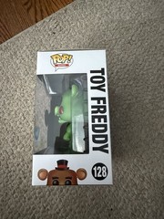 Funko Pop! Games Five Nights at Freddy’s Toy Freddy #128 FYE GITD Figure