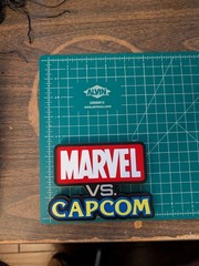 Marvel vs Capcom sign 3D printed logo display wall shelf