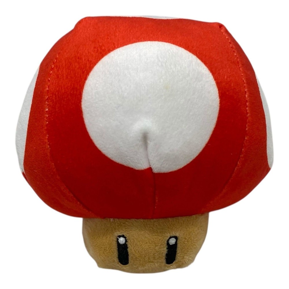 Nintendo Super Mario Power Up Mushroom Plush 5.5” Stuffed Toy Collectible 2021