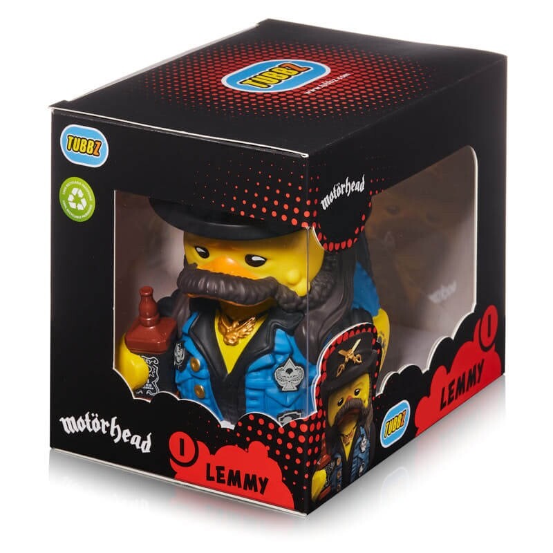 TUBBZ Boxed Motörhead Lemmy Collectible Duck Vinyl Figure Official Merchandise