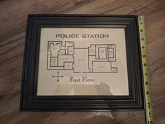 Resident Evil 2 Original First Floor Police Station Map