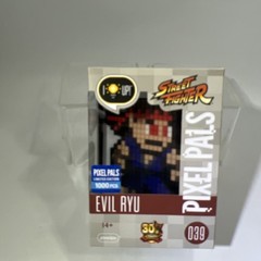 Pixel Pal Street Fighter Evil Ryu – Exclusive Limited 30th Anniversary – New #ML