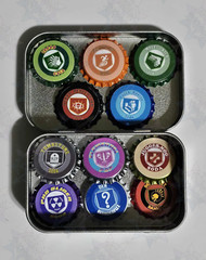 Call Of Duty Black Ops 2 Perk A Cola 13 Cap Bundle & Tin *Unofficial, Handmade*
