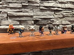 Overwatch Mini Figure Lot Set Reaper Tracer Genji Hanzo Junkrat