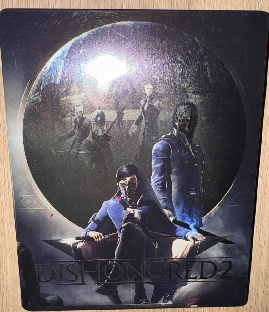 Dishonored 2 Limited Edition Royal Protector Steelbook PC Game 2016 Bethesda 18+