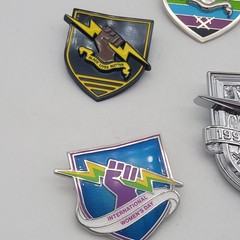 Lot of 8 Destiny 2 Bungie Pins Lot – Be Heard, IWD, LGBTQ, 30th Shield, NO BACKS