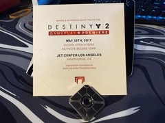 *Extremely Rare* Destiny 2 Pin- World Without Light With Invitation-Retired 2017