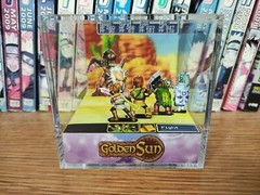 Golden Sun Manticore Handmade Diorama – Golden Sun Gameboy Gaming Cube – Fanart